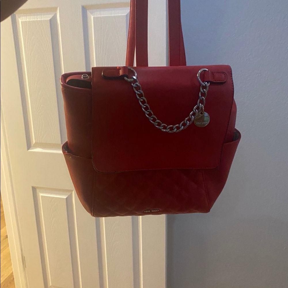 nine west backpack purse